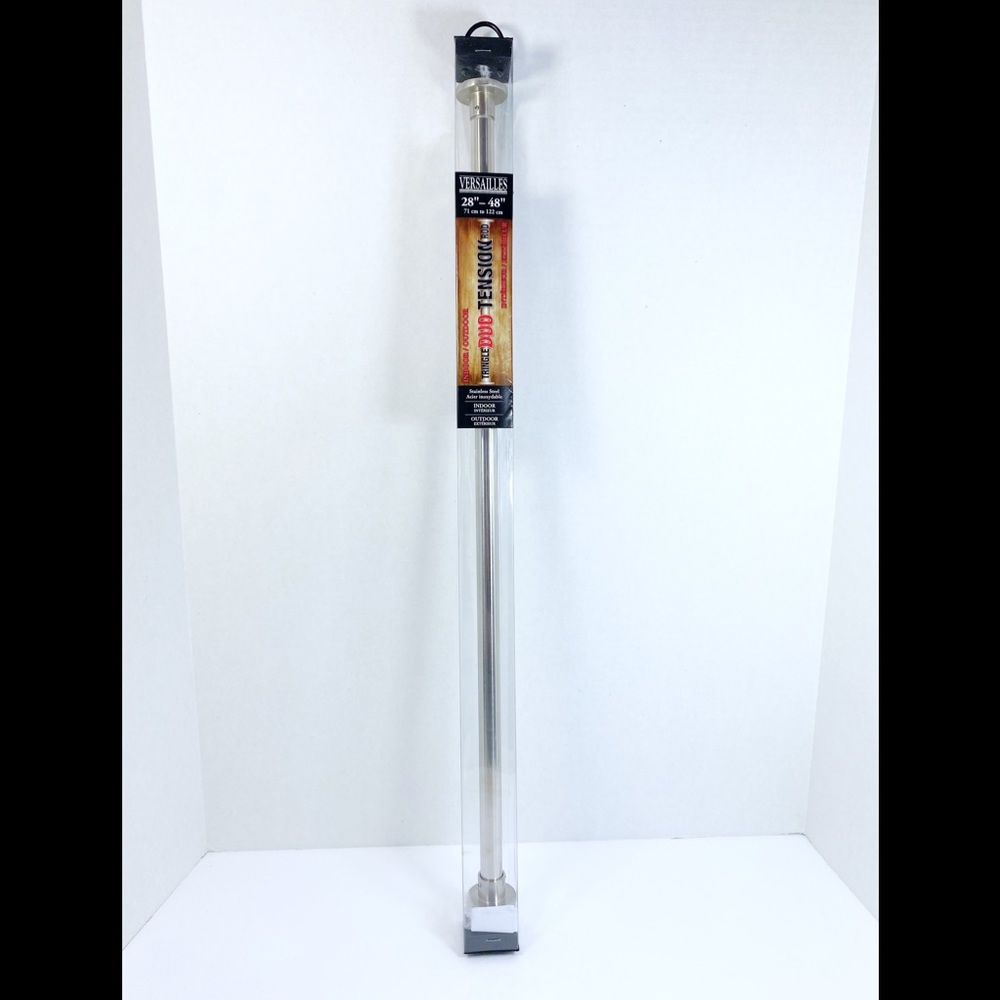 Versailles Indoor/Outdoor Tension Rod 28" - 48”
